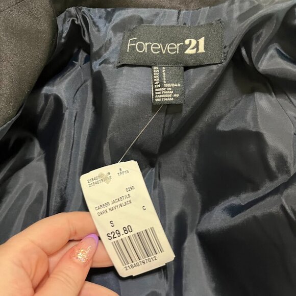 NEW Forever 21 Blazer Jacket Small - Picture 4 of 4